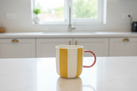 Striped summer Mug