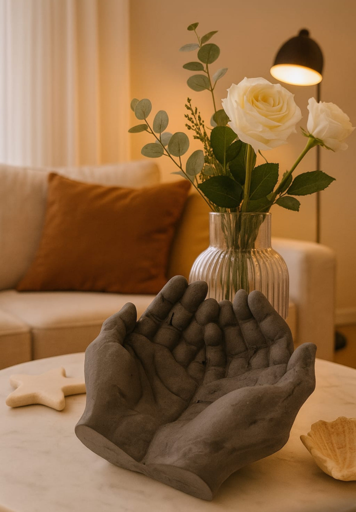 Healing Hands Vanity Tray