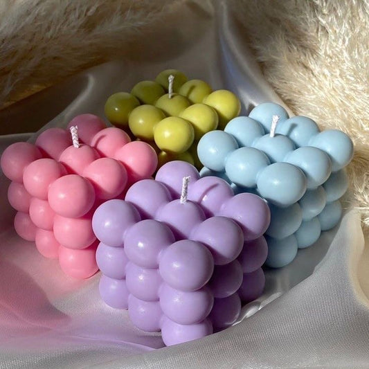 Bubble relaxation scented candle