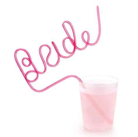 Bride straw