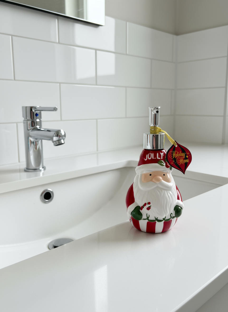 Jolly Santa Christmas Soap dispenser
