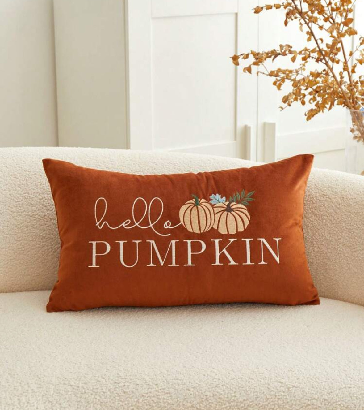 Hello pumpkin cushion|upto 60%sweetNovember limited discount✨