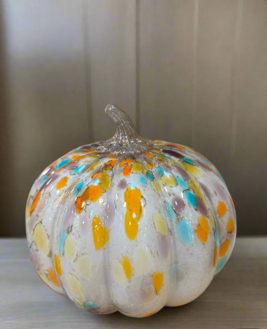 ✨ Confetti Glass Pumpkin
