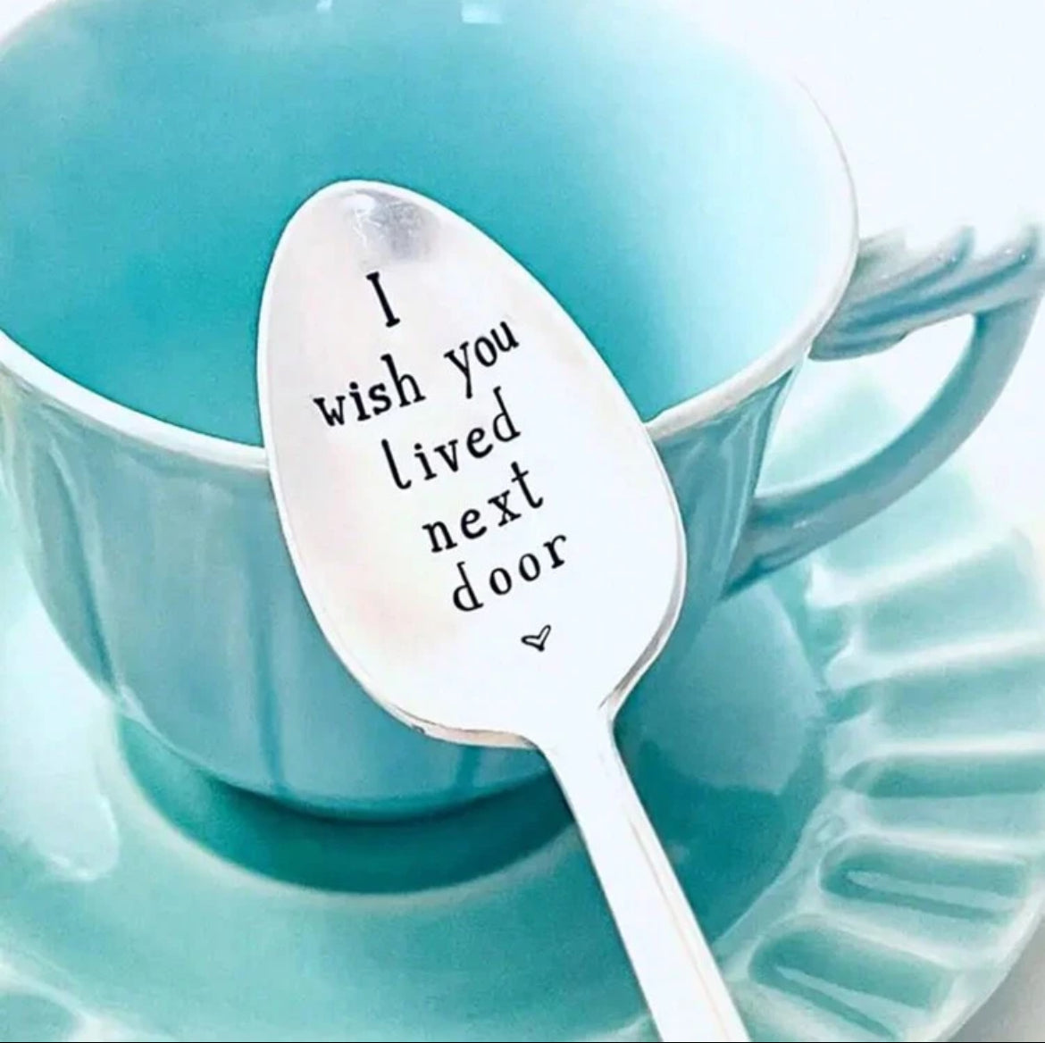 I wish you metal spoon