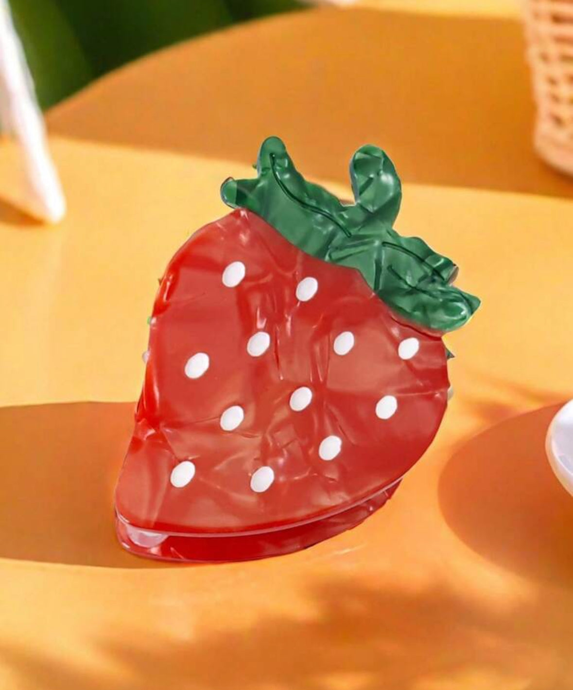 Strawberry Hair clips🍓