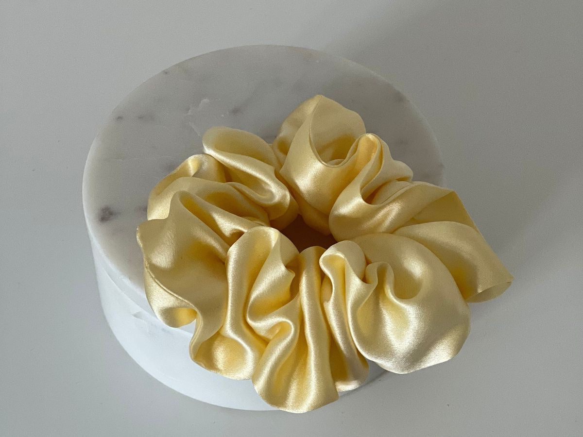 ButterYellow Satin Scrunchie