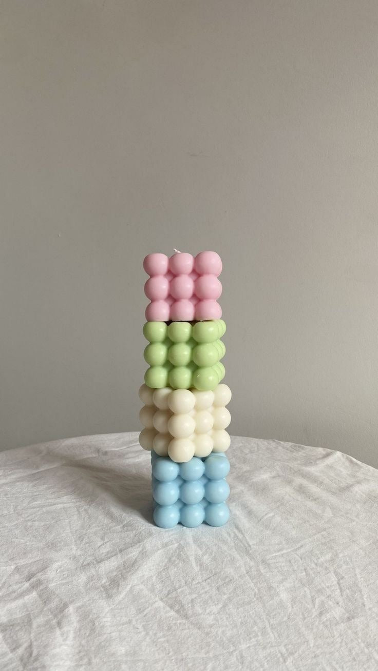 Bubble relaxation scented candle