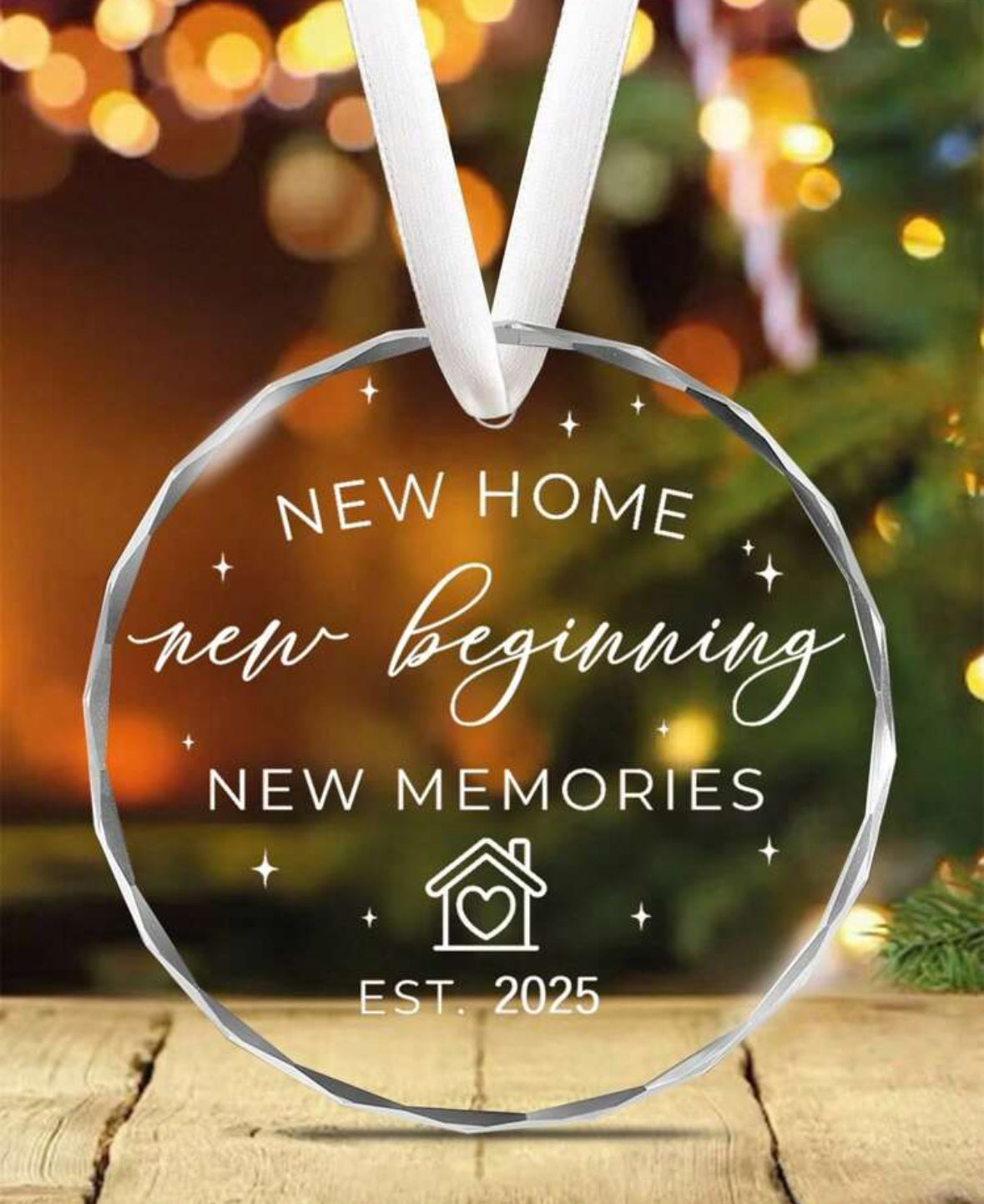 New beginnings ornament