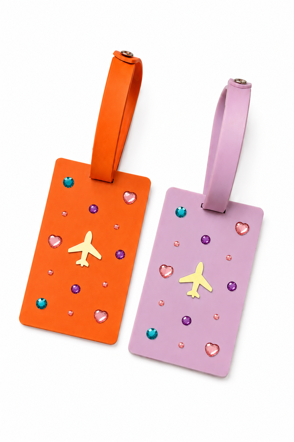 The Wanderlust Rhinestone Luggage Tag