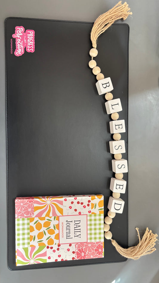 Progress Not Perfection Desk Pad