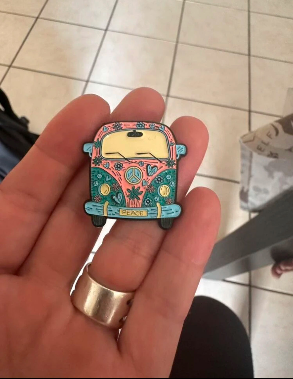 Floral Voyage Enamel Pin