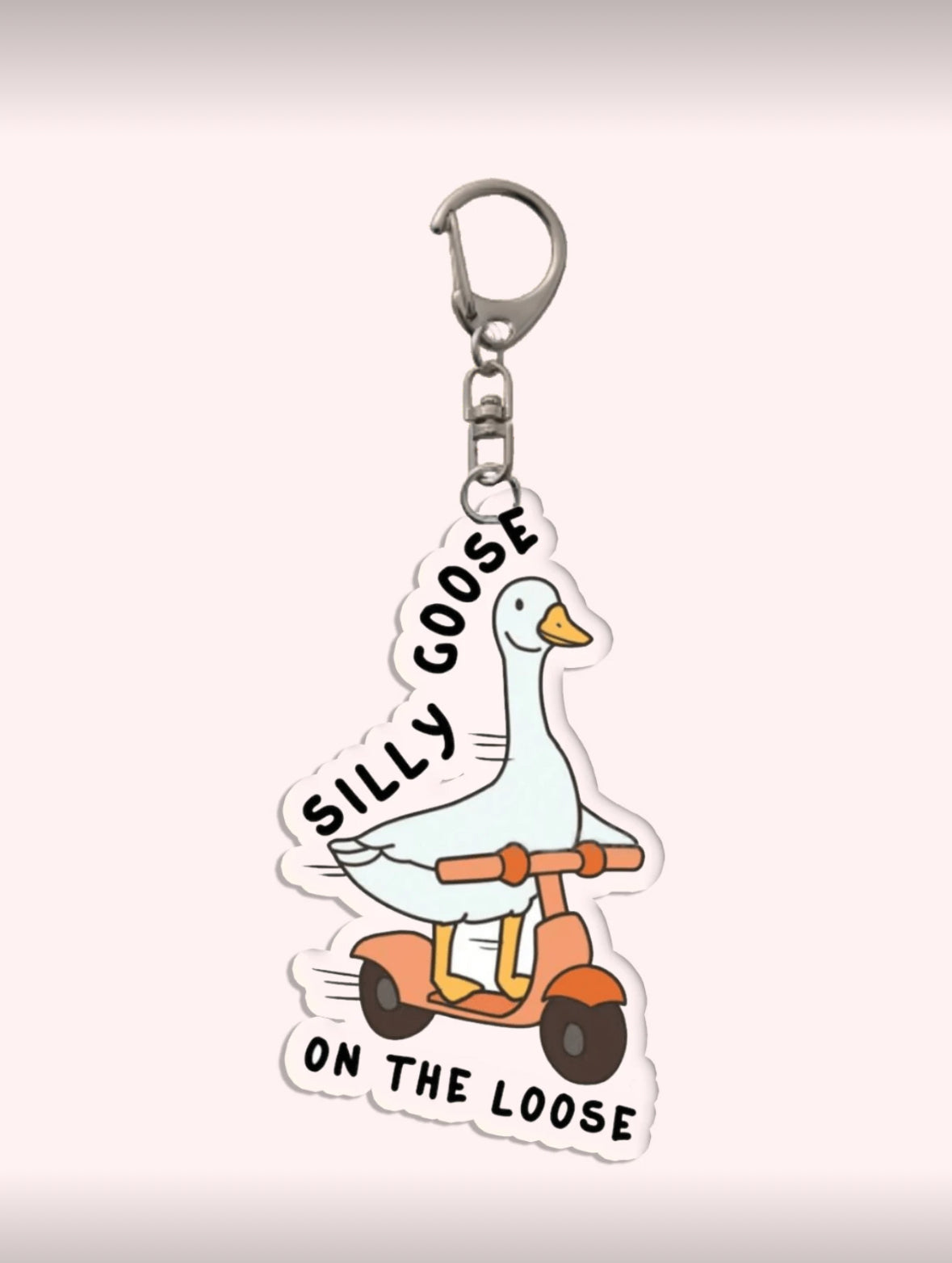 Silly Goose Keychain