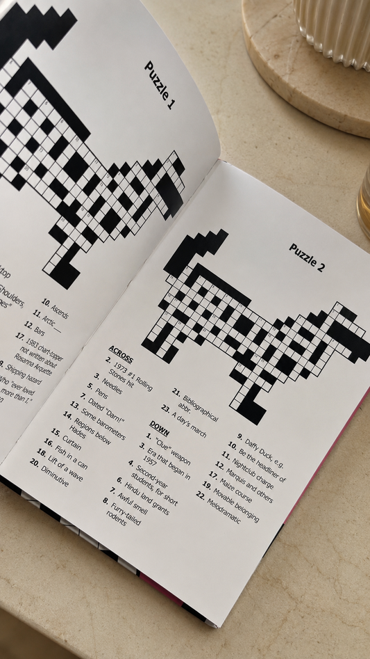Crossword Puzzle Book for Women | 30 Addictive Crossword Puzzles with Solutions