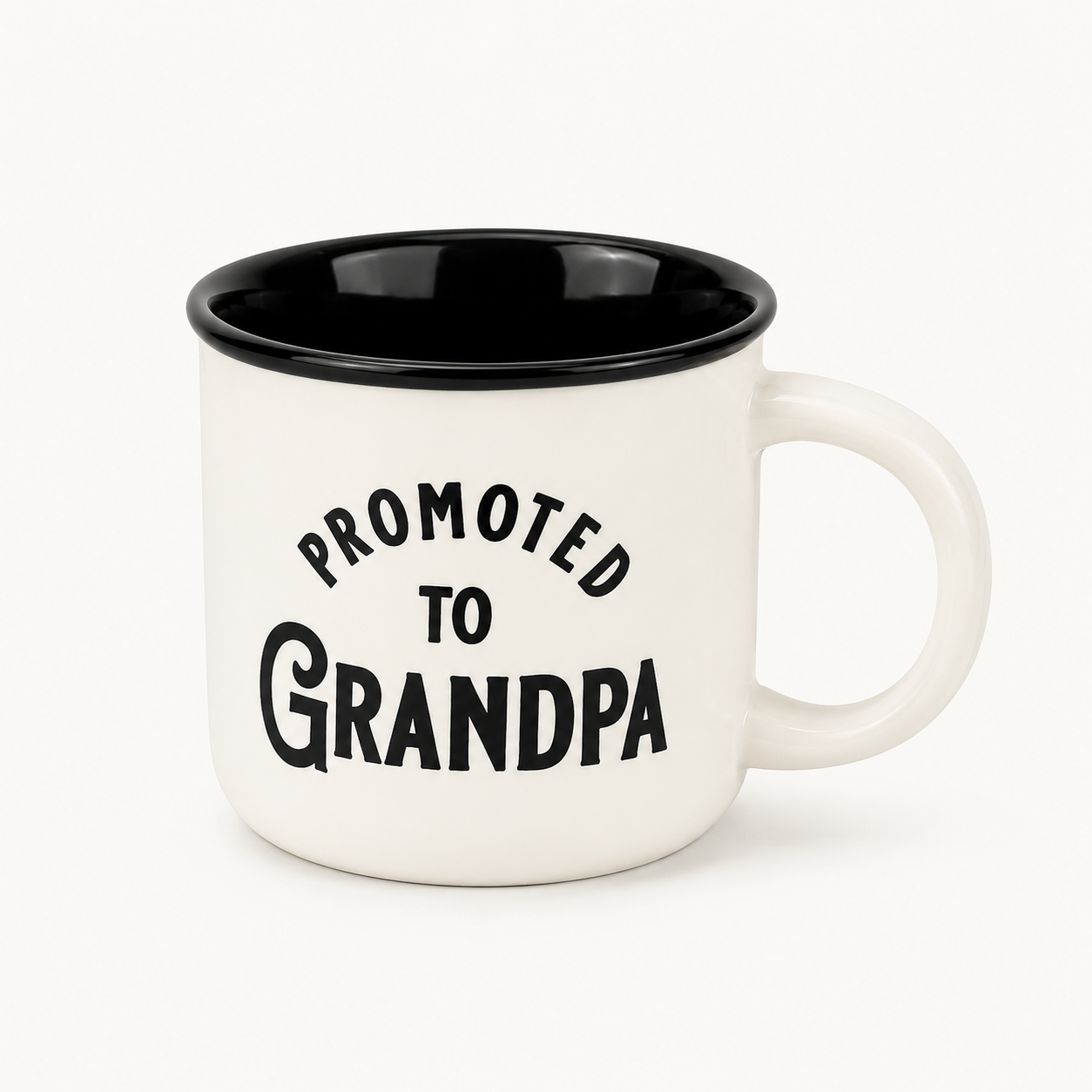 Promoted to Grandma | Grandpa Mug – Coffee Cup Gift for New Grandparents