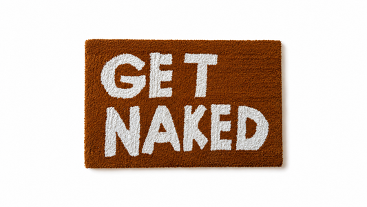 Get Naked Punch Needle Statement Rug