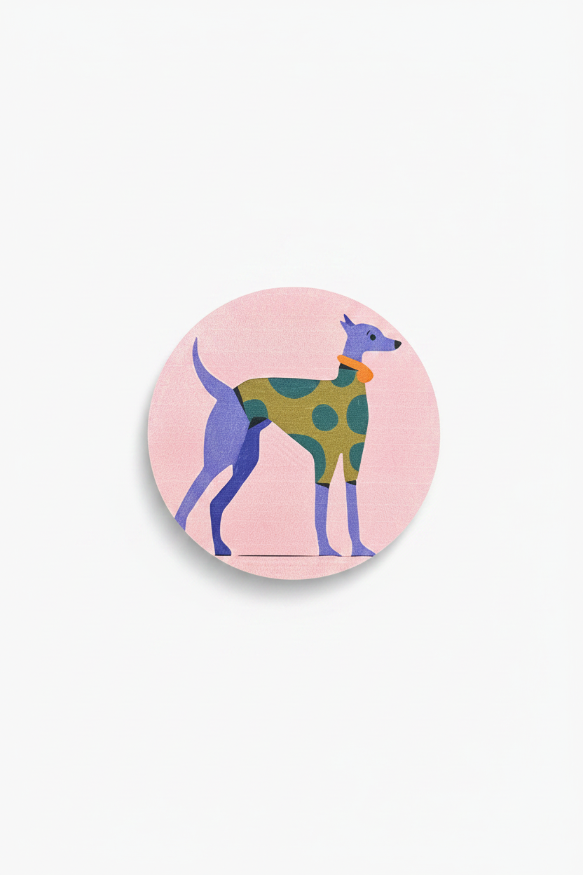 Paws & Coffee Coaster