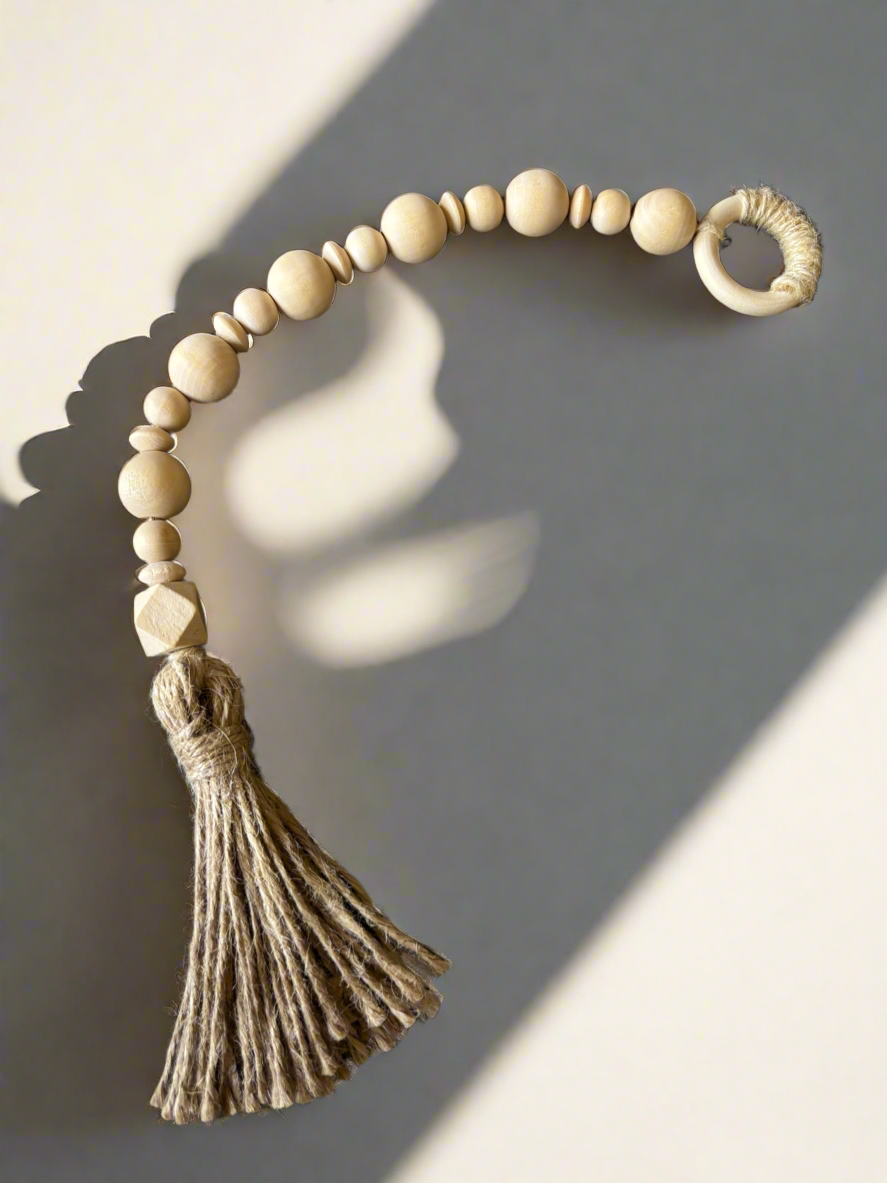 Boho Beads Decor Wooden