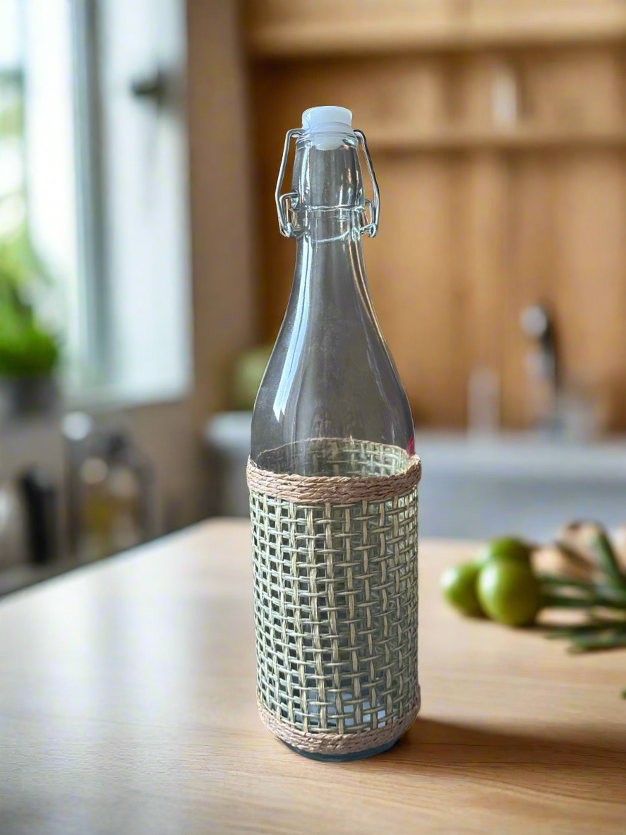 Detox Glass Water Bottle