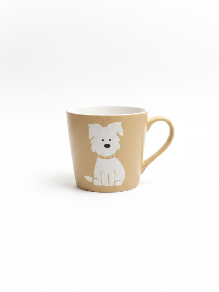 Paws & Coffee Mug | Ceramic Dog Lover Mug