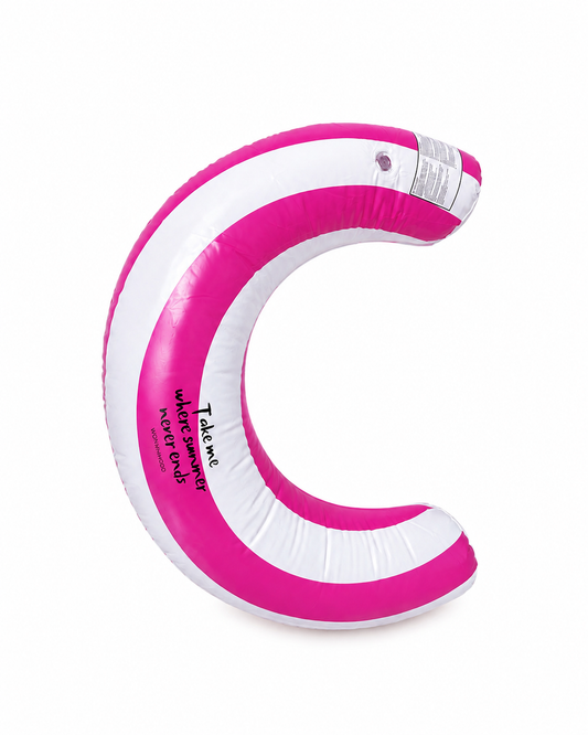 Pink Wave Inflatable Float | Summer Beach, Pool & Vacation Essential