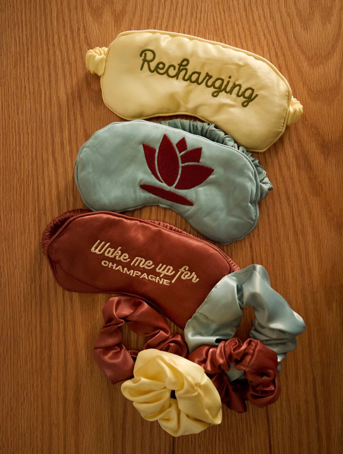 The Self-love calm satin eyemask