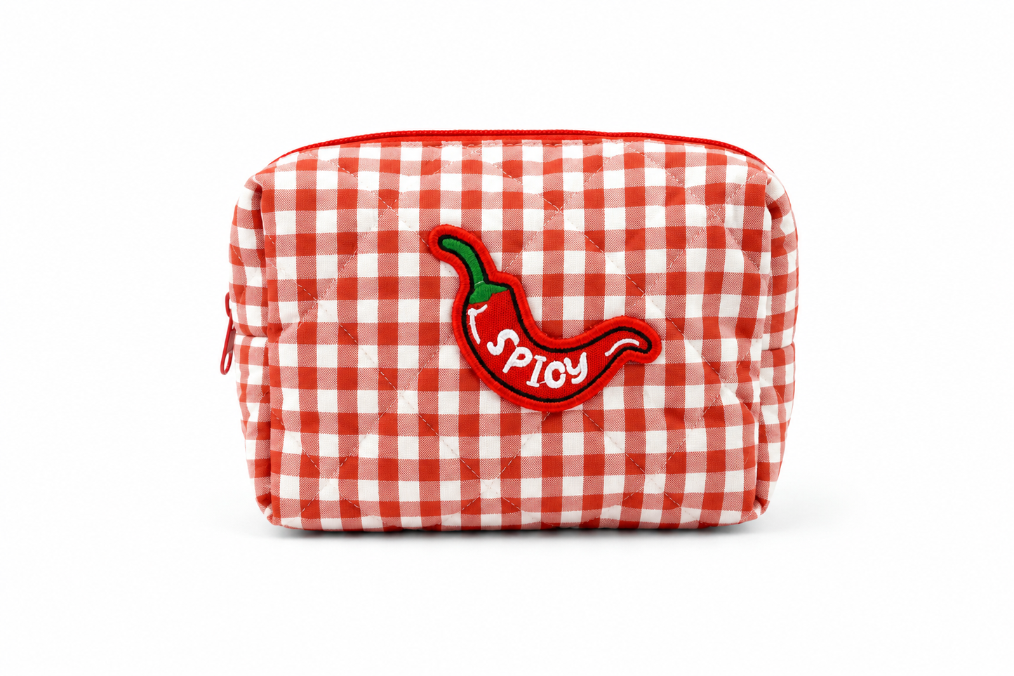 Spice Girl Quilted Pouch 🌶️