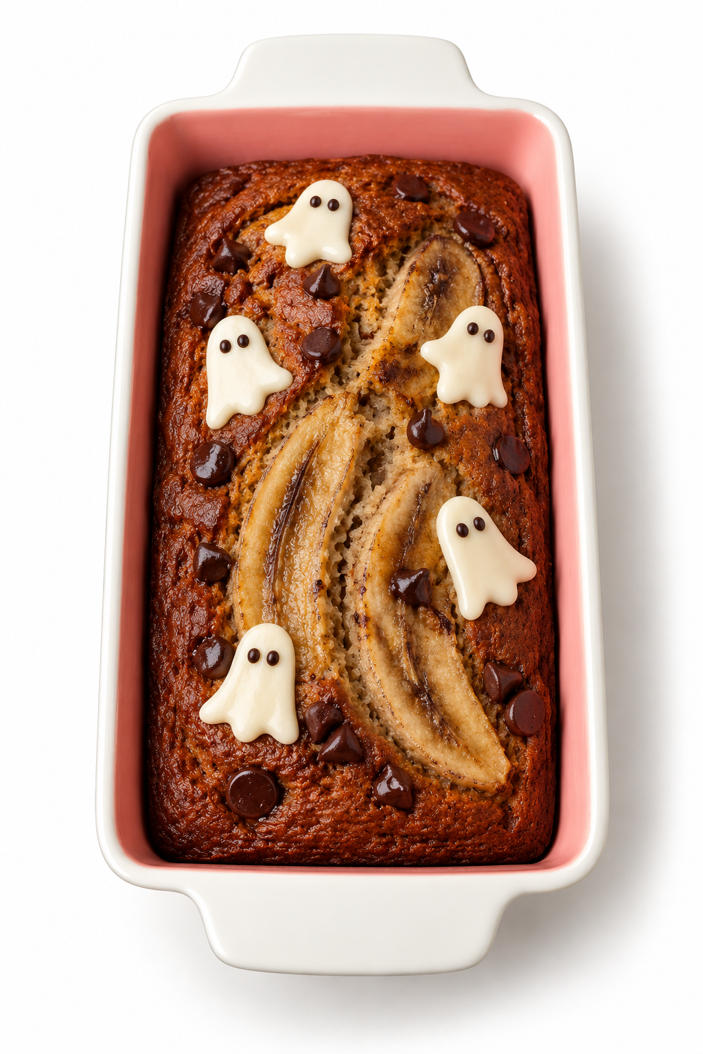 Ghostly Pink Ceramic Baking Dish