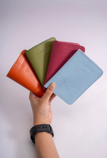Passport to Anywhere — Genuine Leather Passport Holder Cover