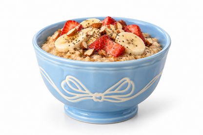 Bow of Love Blue Ceramic Bowl limited edition