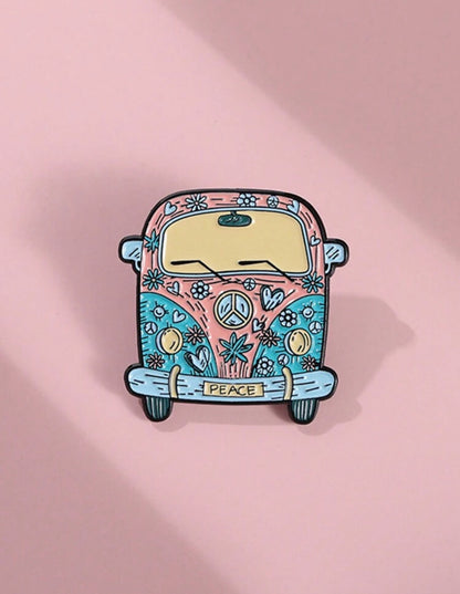 Floral Voyage Enamel Pin