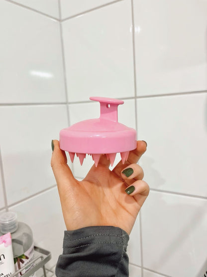 Scalp hair massager