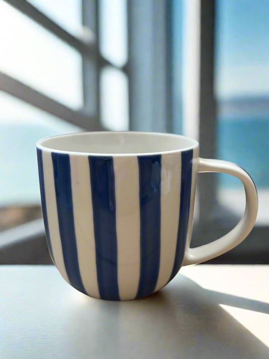White& Blue Mug