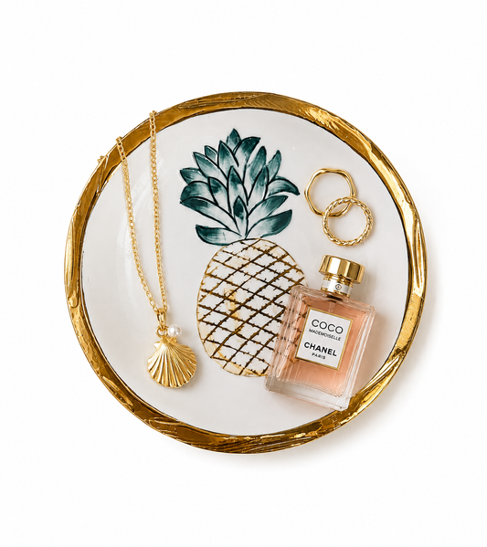 Golden Pine Jewellery Tray 🍍✨