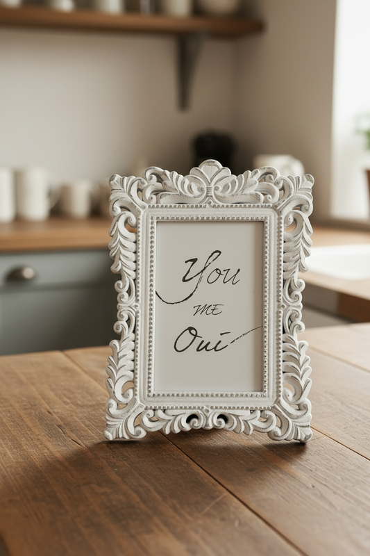 The Quiet Corner Frame Vintage Ornate Decor