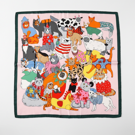 Soft Chaos – Feline Edition Scarf