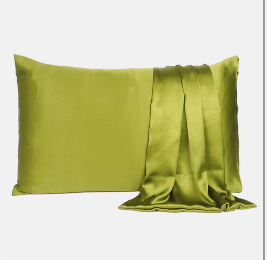 Pistachio Satin Pillowcase