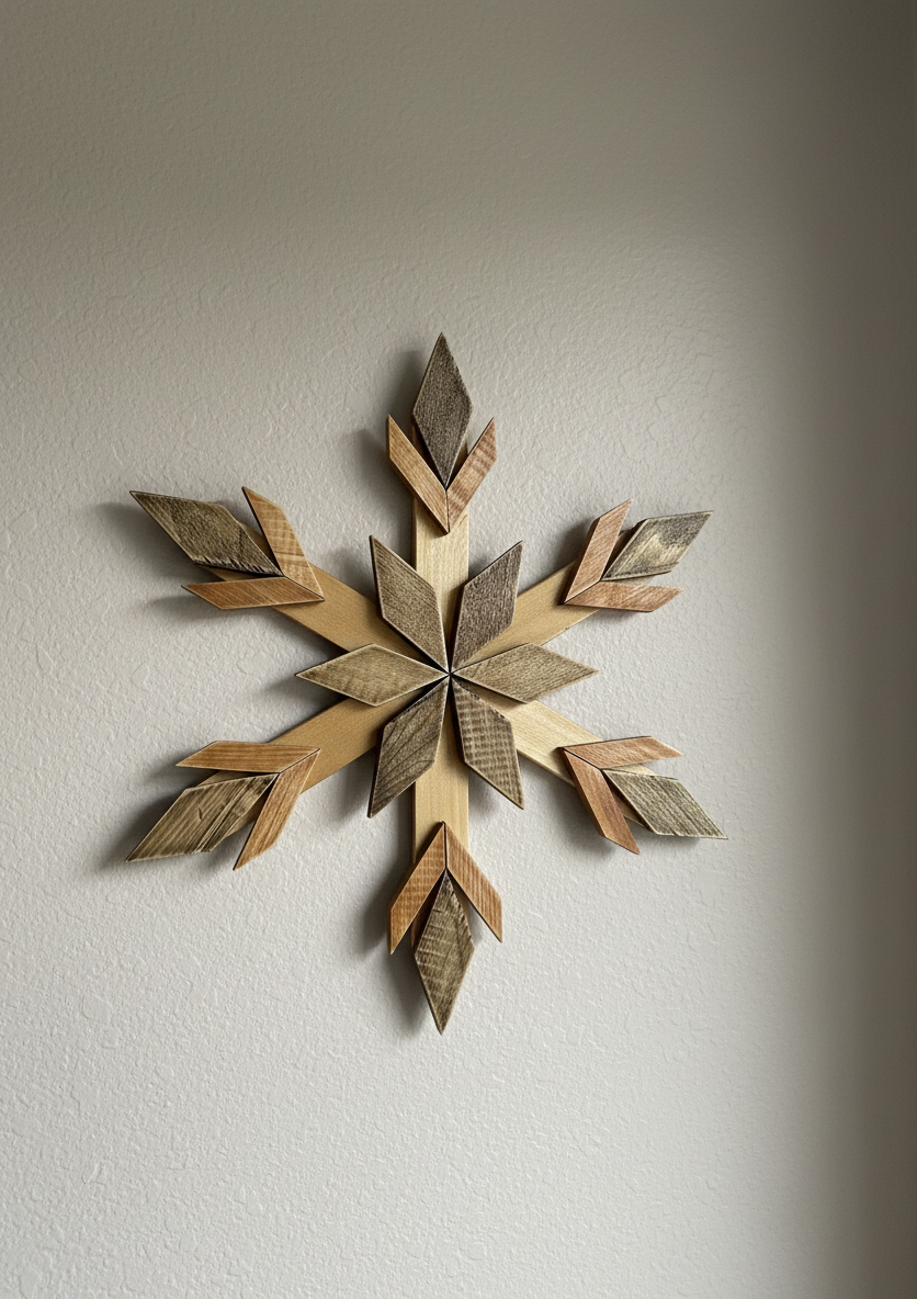 Winterwood Snowflake Wall Decor| upto 60%sweetNovember limited discount✨