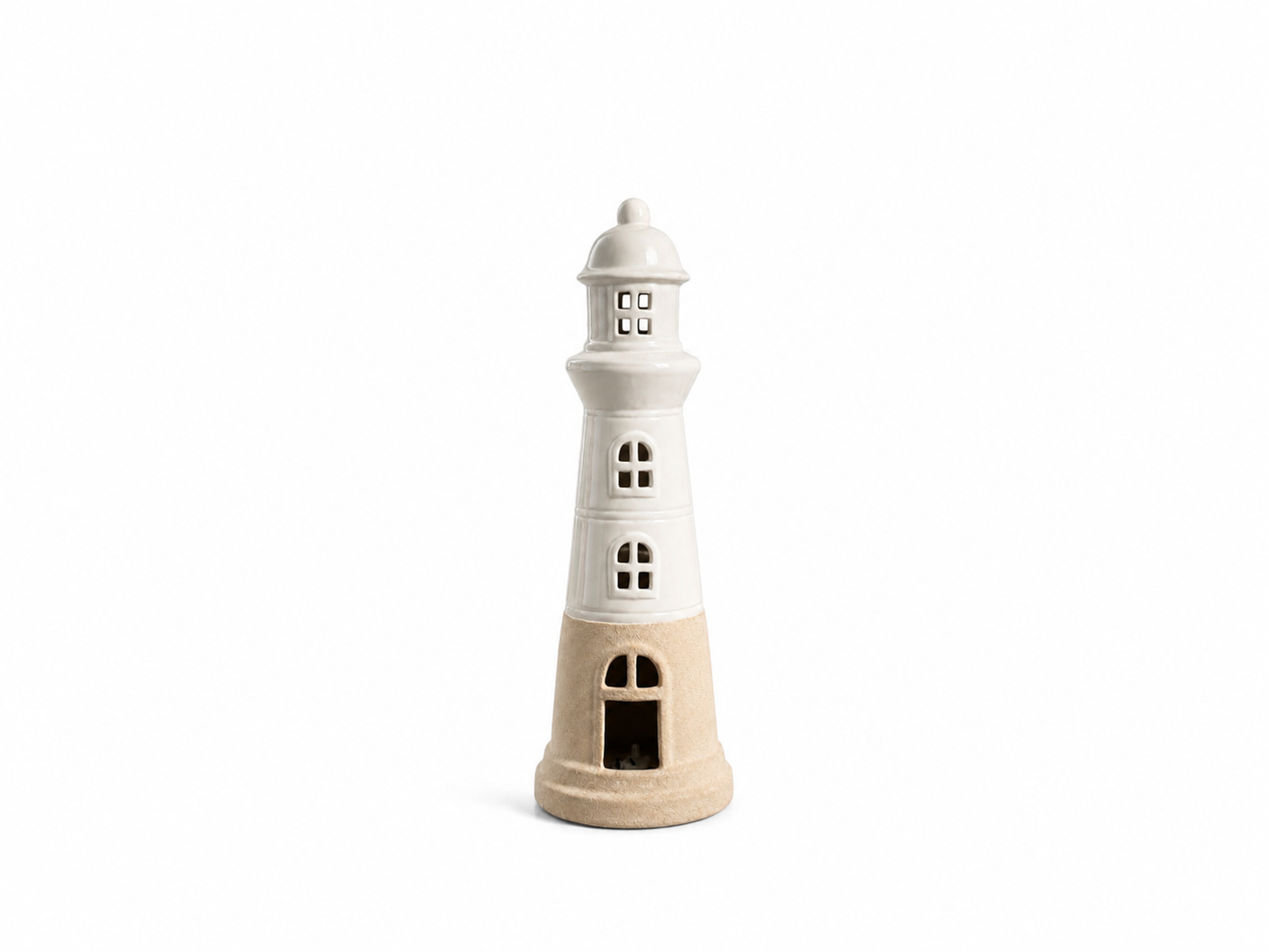 Harbor Glow Lighthouse Lantern