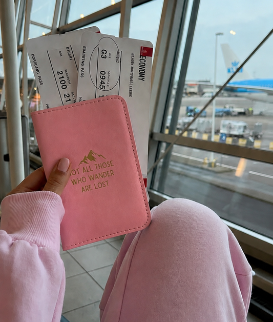 The Journey Passport Holder | Genuine Leather Passport Cover