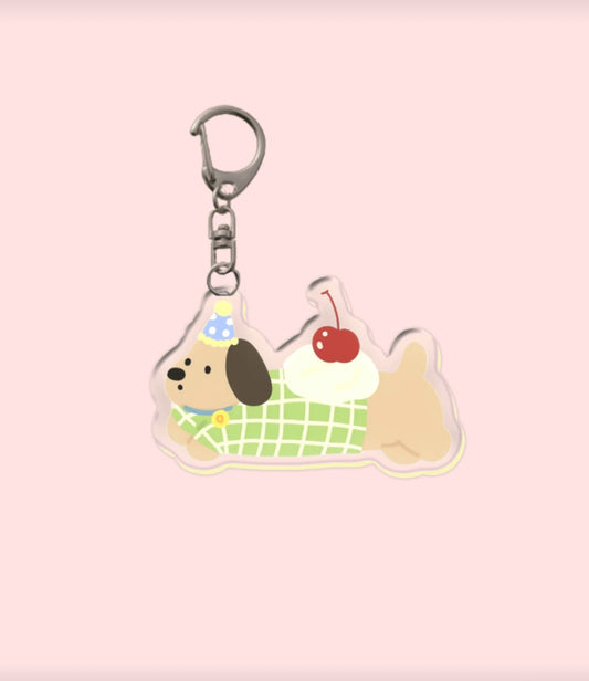 Doggies keychain