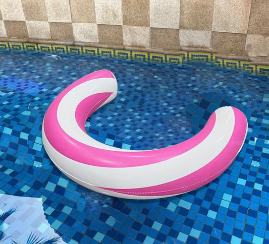 Pink Wave Inflatable Float | Summer Beach, Pool & Vacation Essential