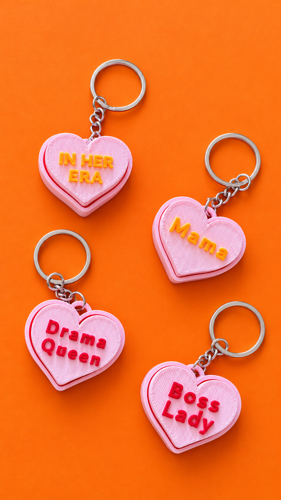 Clickable Stress Clicks – Fun 3D-Printed Fidget Keychain