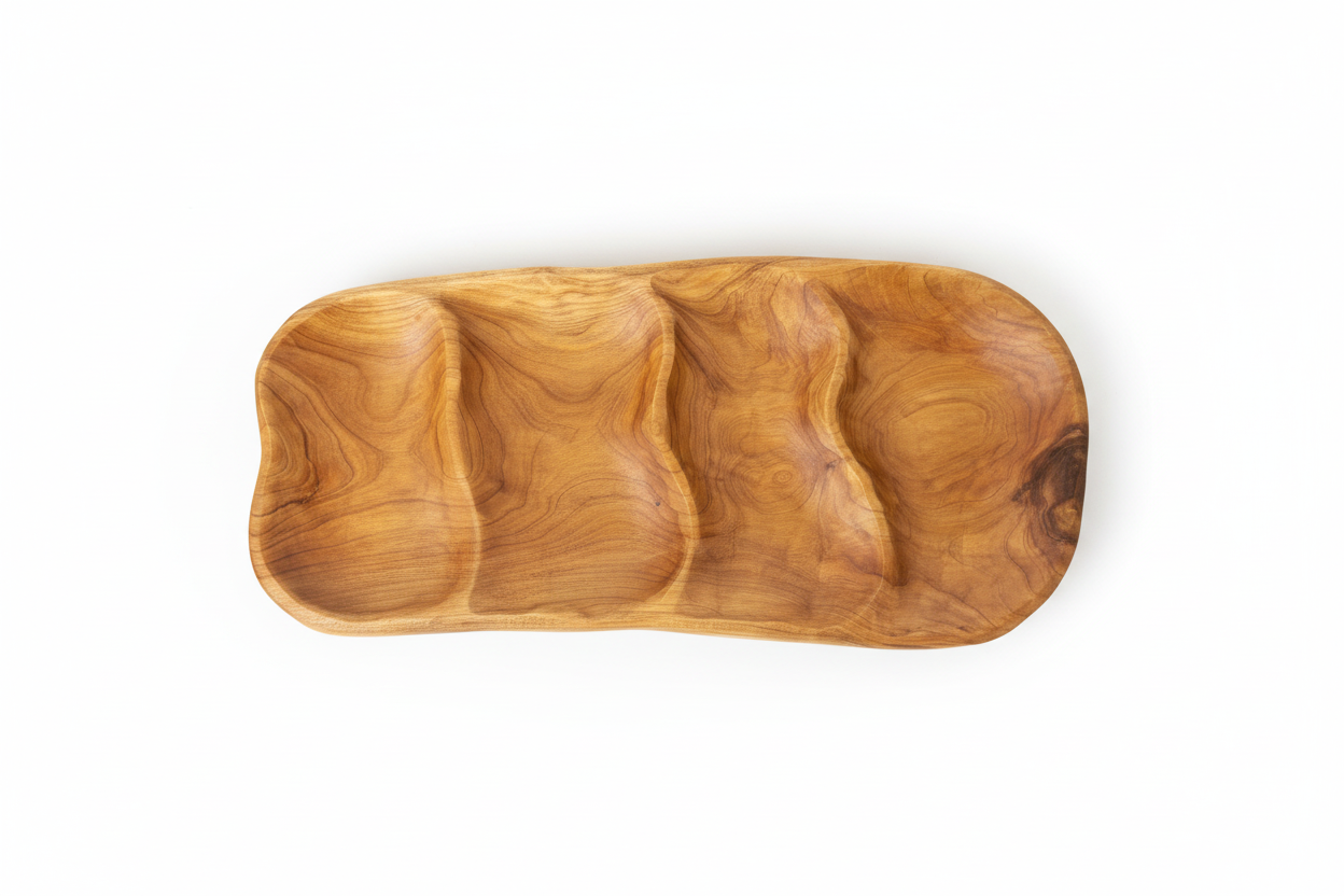 The Slow Living Wooden Platter