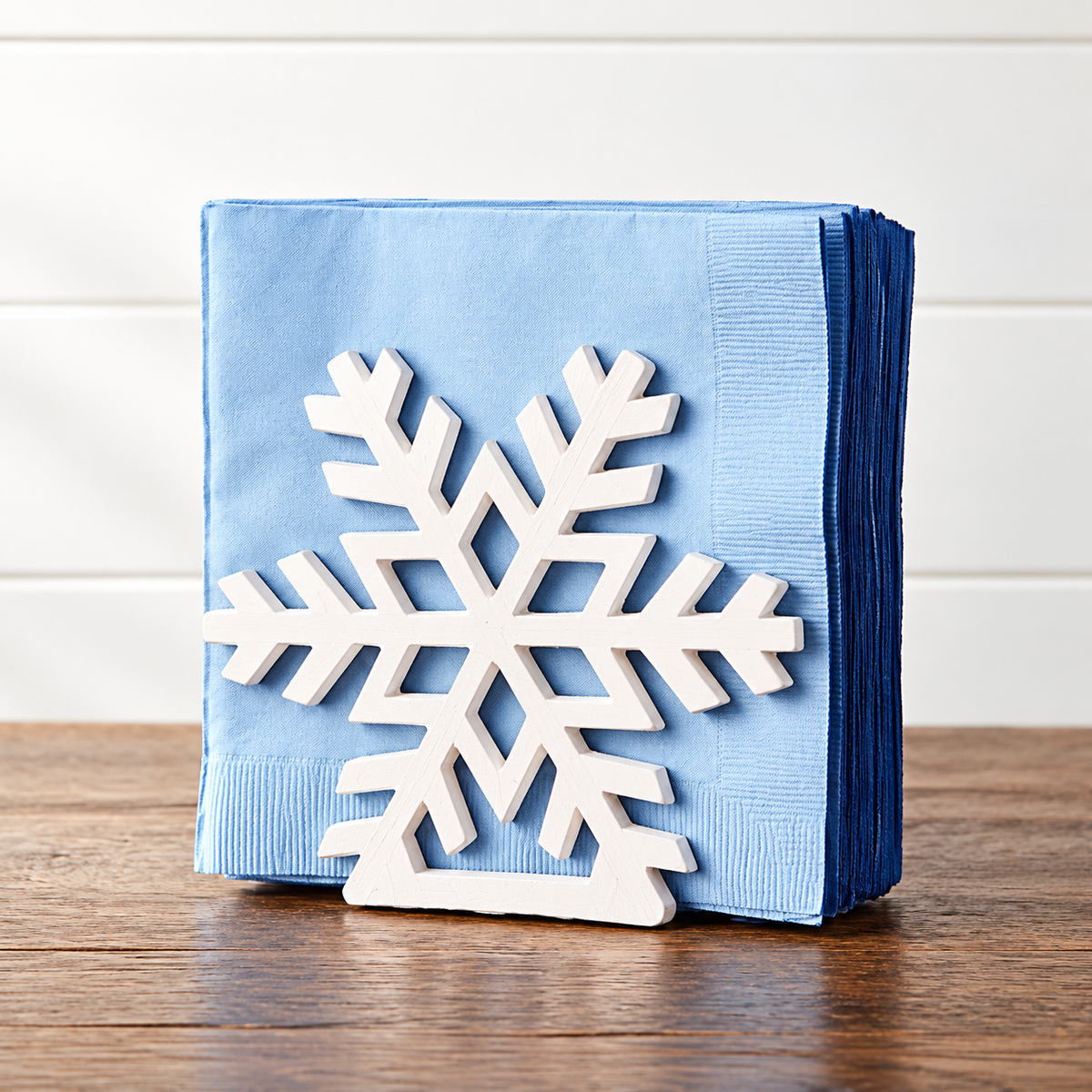 Snowflake 3D-Printed Napkin Holder – Winter Limited Collection