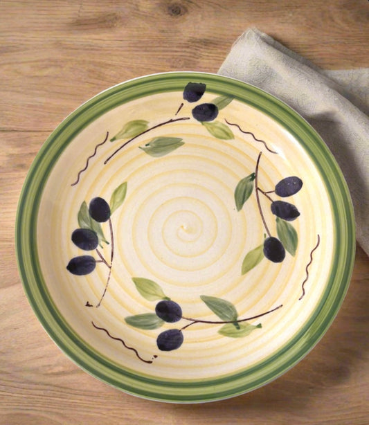 Olive Whirl Plate