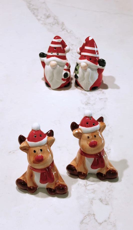 Festive Christmas Shaker Collection salt&pepper set| limited discount✨