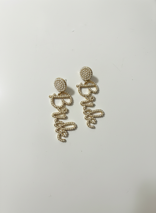 Pearl Whisper Bridal Earrings| upto 60%sweetNovember limited discount✨