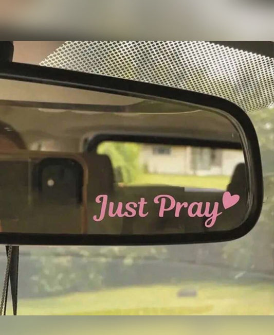 Just pray sticker✨