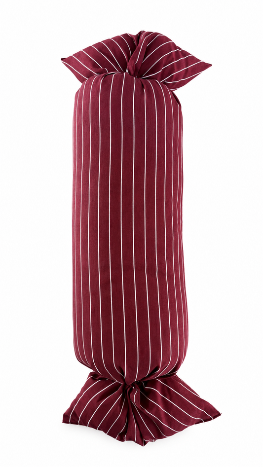 Merlot Stripe Body Pillow