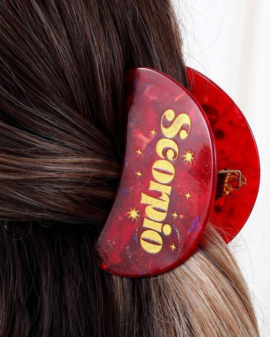 Scorpio ♏️ hair clips